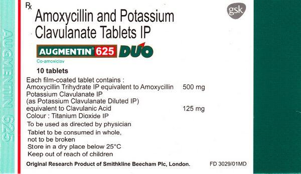Amoxicillin-clavulanate potassium