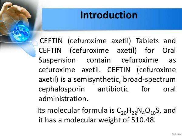 Cefuroxime axetil