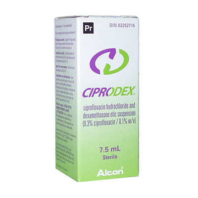 Ciprodex (Ciprofloxacin and Dexamethasone) Ear Drops