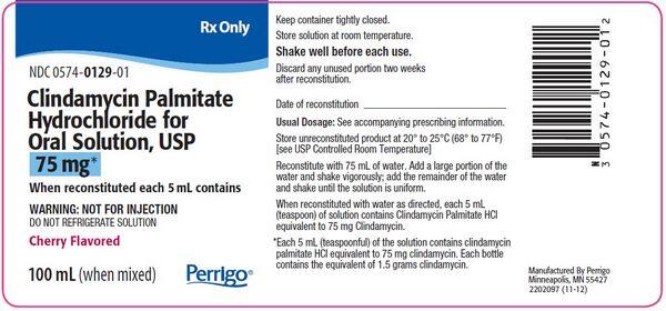Clindamycin palmitate hydrochloride